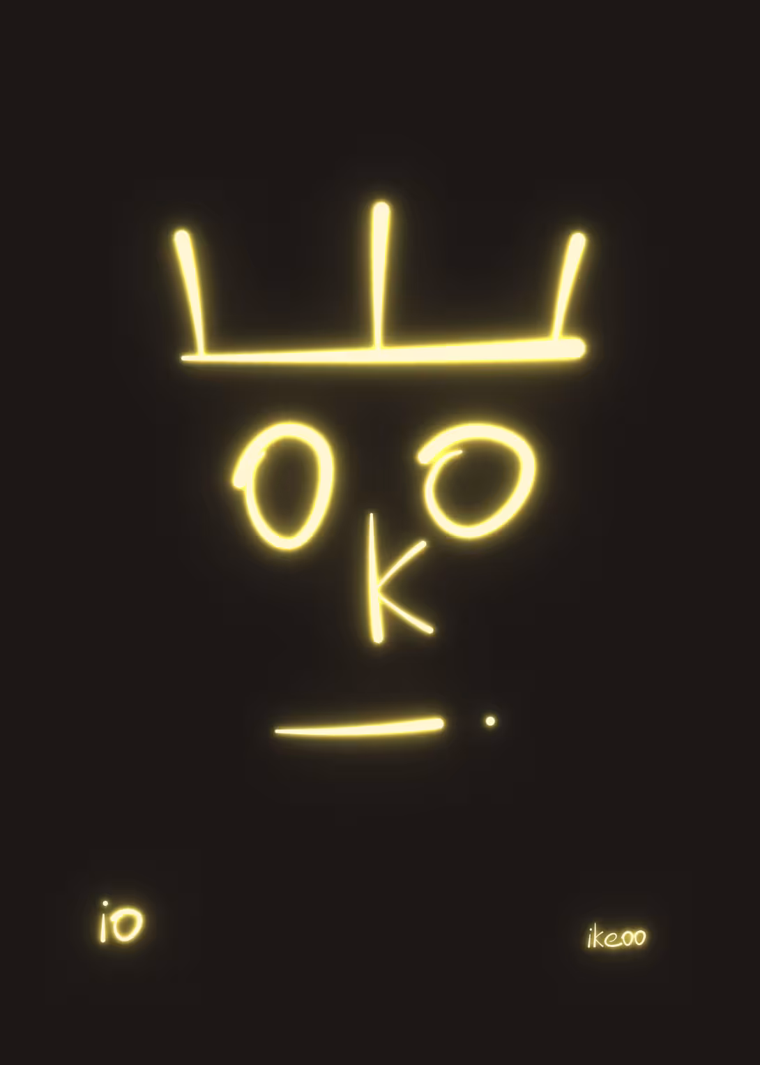 io — moi (néon)